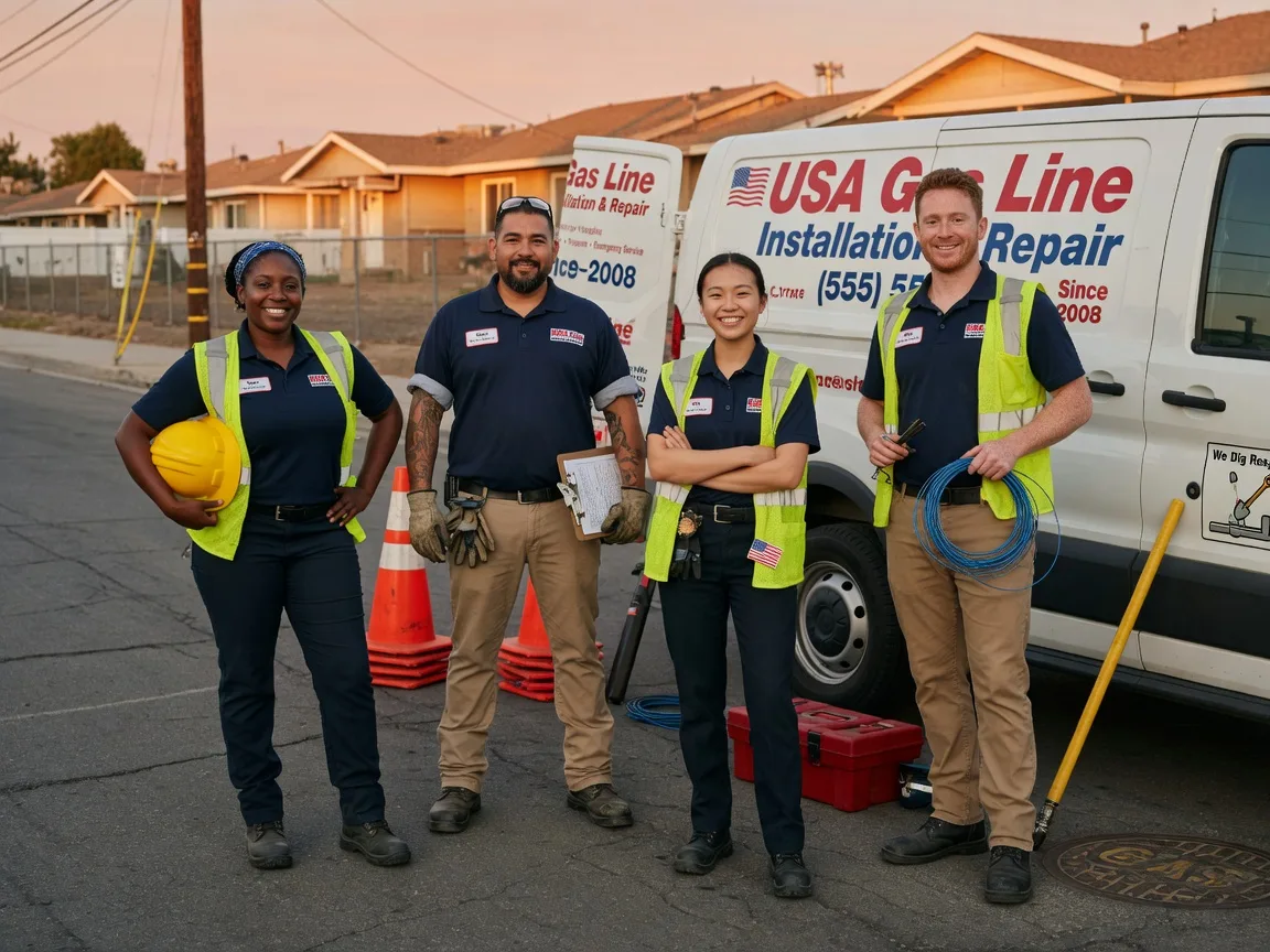 Gas Line Installation company in Lanett, AL